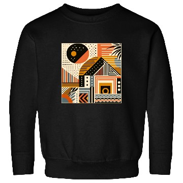 Discover Vibrant Geometric Shapes Sweatshirts