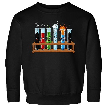 Discover Funny Science Test Tubes Sweatshirts