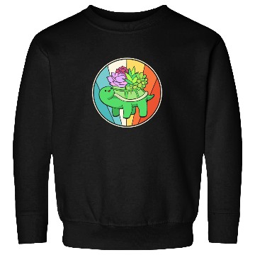 Discover Succulent Plant Turtle Sweatshirts