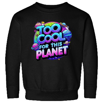Discover Too Cool for This Planet Sweatshirts