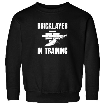 Discover Bricklayer In Training Future Craftsmanship Sweatshirts