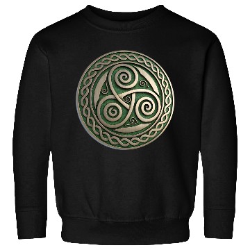 Discover Green Festival Logo Representing Irish Sweatshirts