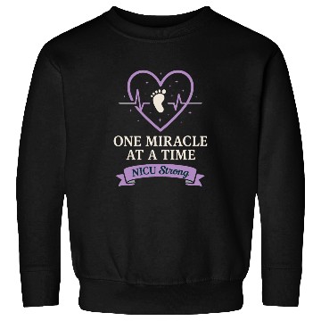 Discover NICU Parent Pride Preemie Warrior Neonatal Sweatshirts
