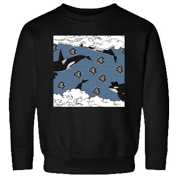 Discover Orca Galaxy Patrol Sweatshirts