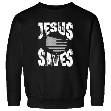 Discover jesus saves usa Sweatshirts