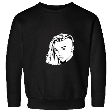 Discover Fade lady framed Sweatshirts