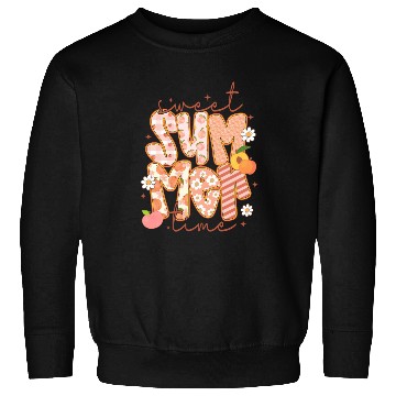 Discover Sweet Summer Time Preppy Peach Sweatshirts