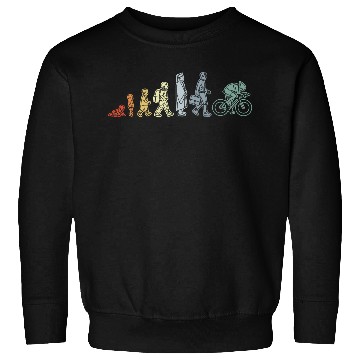 Discover Evolution of a Cyclist Sweatshirts