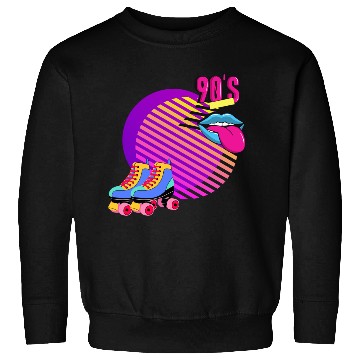 Discover Retro Rollin' Vibes Sweatshirts