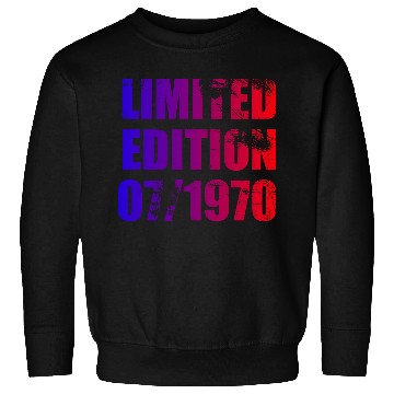 Discover 55th birthday Limited Edition 07/1970 Sweatshirts