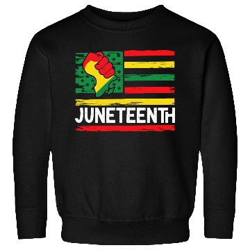 Discover Freedom Day Juneteenth Black And Proud Sweatshirts