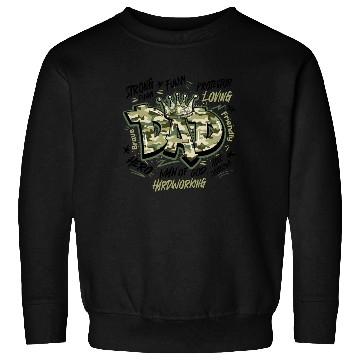 Discover Camo Dad Design Sweatshirts