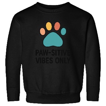 Discover nergie Positive Pattes Heureuses Sweatshirts