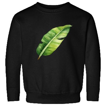 Discover Green Banana Leaf Sweatshirts