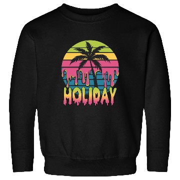 Discover Vibrant Tropical Holiday Vibes With Sunset and Sweatshirts