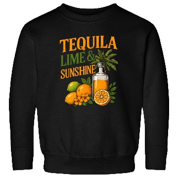 Discover Summer Vacation Tequila Lime Sunshine Sweatshirts