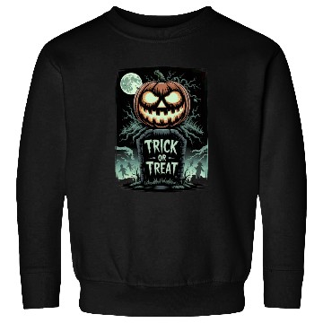 Discover Halloween Horror Scary Thriller Trick Or Treat Sweatshirts