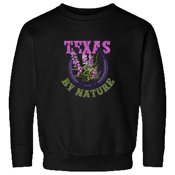 Discover Texas Wildflower Texas By Nature Sweatshirts