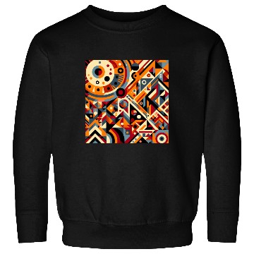 Discover Bold Geometric Abstract Sweatshirts