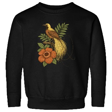 Discover Bird of Paradise Rafflesia Sweatshirts