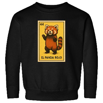Discover EL PANDA ROJO - THE RED PANDA - LA LOTERÍA Sweatshirts