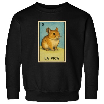 Discover LA PICA - THE ROCK RABBIT - LA LOTERÍA Sweatshirts
