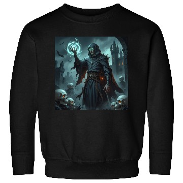 Discover Dark Wizard Summoning Spell Sweatshirts