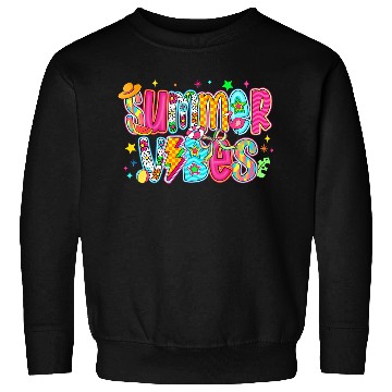 Discover Neon Summer Vibes Sweatshirts