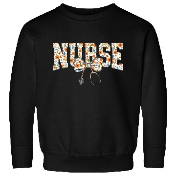 Discover Registered Nurse Coquette Bow Floral Sweatshirts