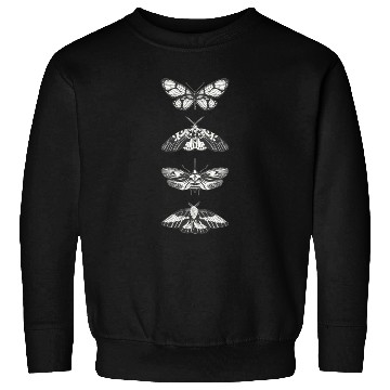 Discover Black Butterfly Bold Leap Sweatshirts