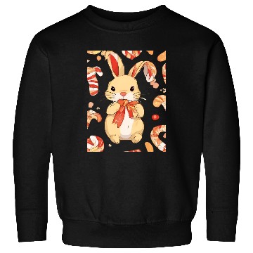 Discover Candy Cane Bunny – Cute for Sweatshirts, Onesies, Mugs