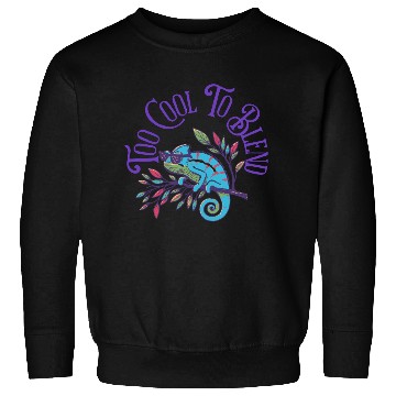 Discover Too Cool to Blend – Chameleon Attitude Sweatshirts