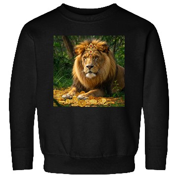 Discover Lion coin Sweatshirts