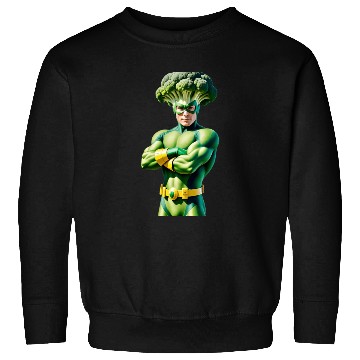 Discover Broccoli Superhero Sweatshirts