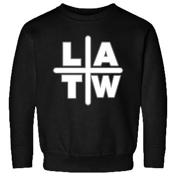 Discover L.A.T.W. Original Summer Black Sweatshirts