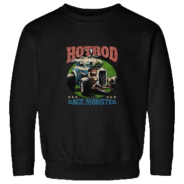 Discover Hot Rod Monster Retro Race Sweatshirts