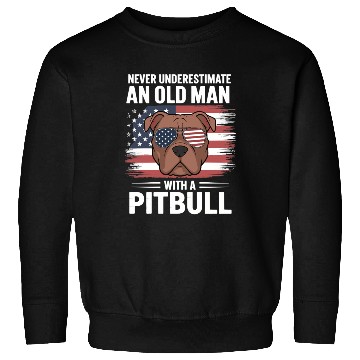 Discover Pitbull & Veteran Pride Sweatshirts