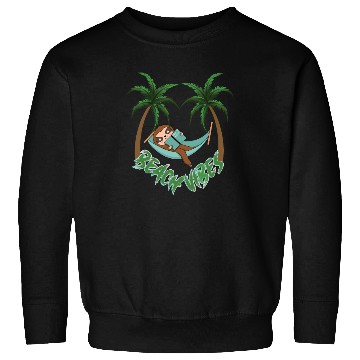 Discover Hot To Relax Sloth Beach Sweatshirts