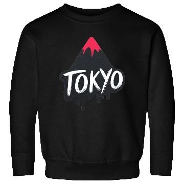 Discover Tokyo Text Design Sweatshirts