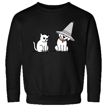 Discover Grumpy Cat and Wizard Dog Sweatshirts