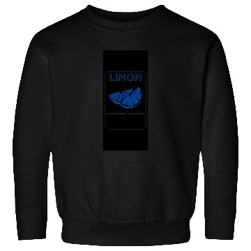 Discover Funny Blue Lemon Slice - Sour Face Escape Sweatshirts