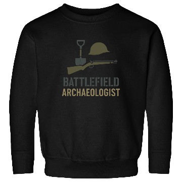 Discover Military Historian Battlefield Research War Sweatshirts