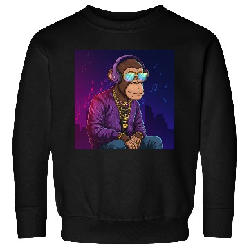 Discover Chill Vibes Gorilla Art Sweatshirts