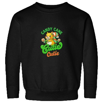 Discover Candy Cane Cutie – Sweet Squirrel Holiday Design Sweatshirts