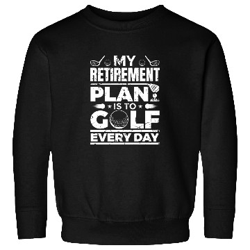 Discover Golfer Retirement Sweatshirts
