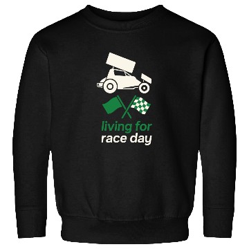 Discover Sprint Car Racing Dirt Track Speed Oval Race Sweatshirts