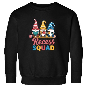Discover Recess Squad Teacher Para Playground Student Sweatshirts