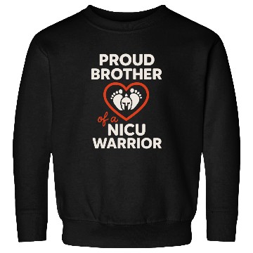 Discover NICU Sibling Preemie Big Brother Big Sister Sweatshirts