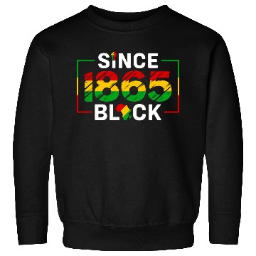 Discover Since 1865 Black Sweatshirts