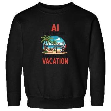 Discover AI took my job Sweatshirts